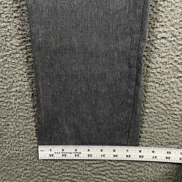 Mizzen+Main Pants Mens 32x31 Gray Slim Straight Fit Performance Chino Stretch - Picture 13 of 14